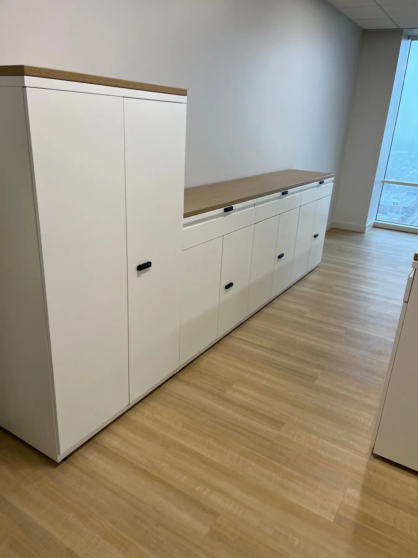 Commercial storage cabinetry