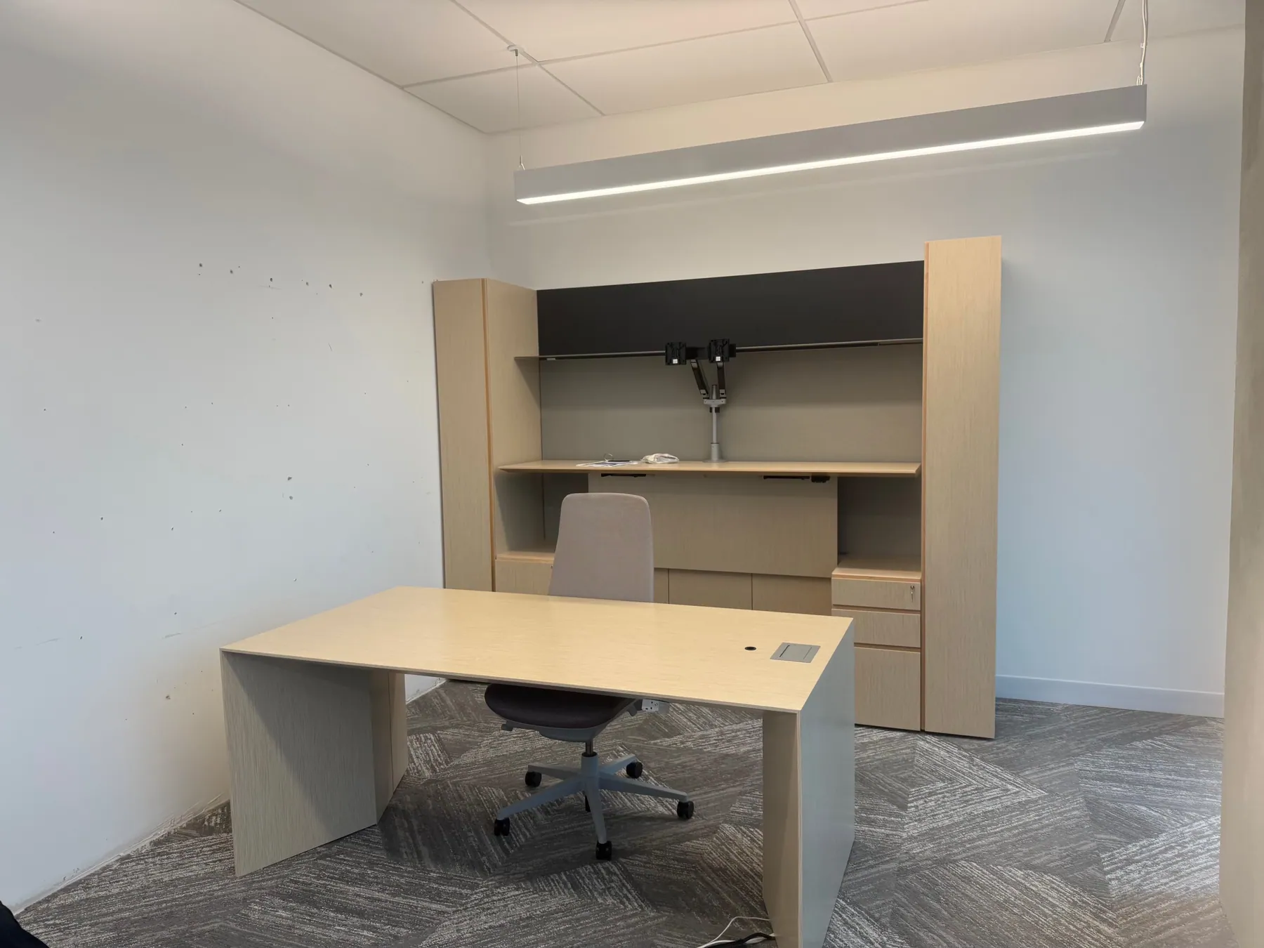 Modern office setup