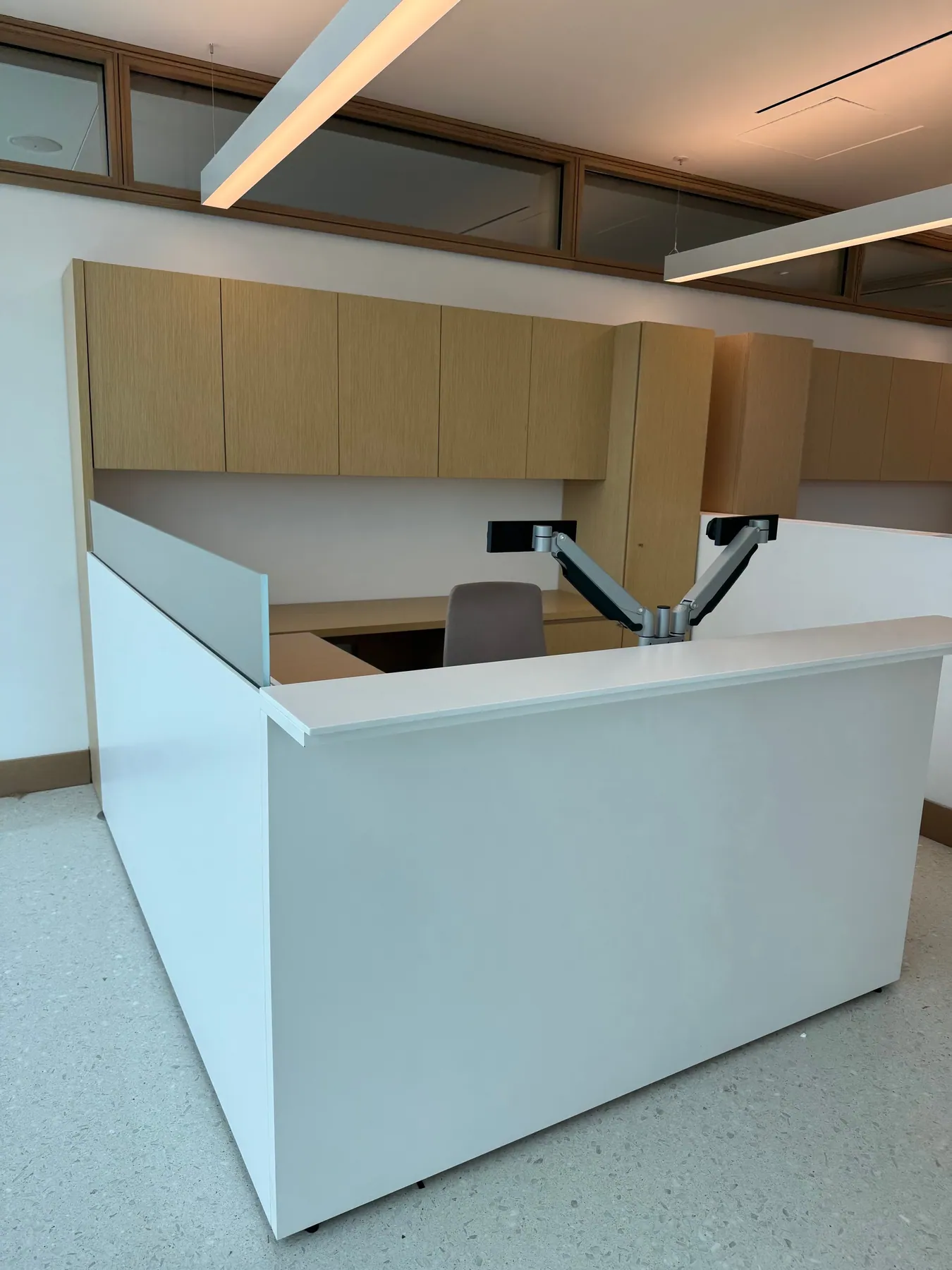 Modern office reception